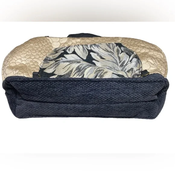 JANET McKinstry Designs Bag large Cross Body Messenger floral tapestry purse - Picture 3 of 10